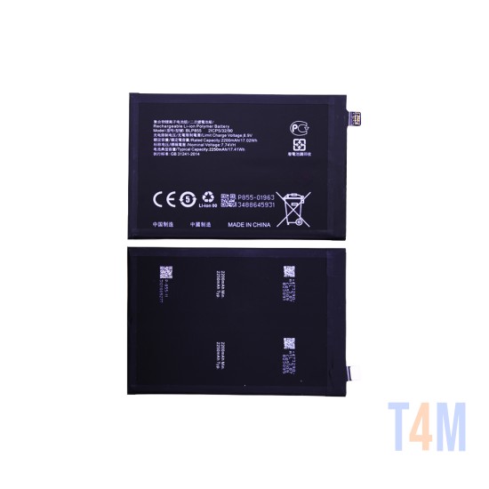 Battery BLP855 for Oppo Reno 6 Pro 5G 2021/CPH2249 4500mAh